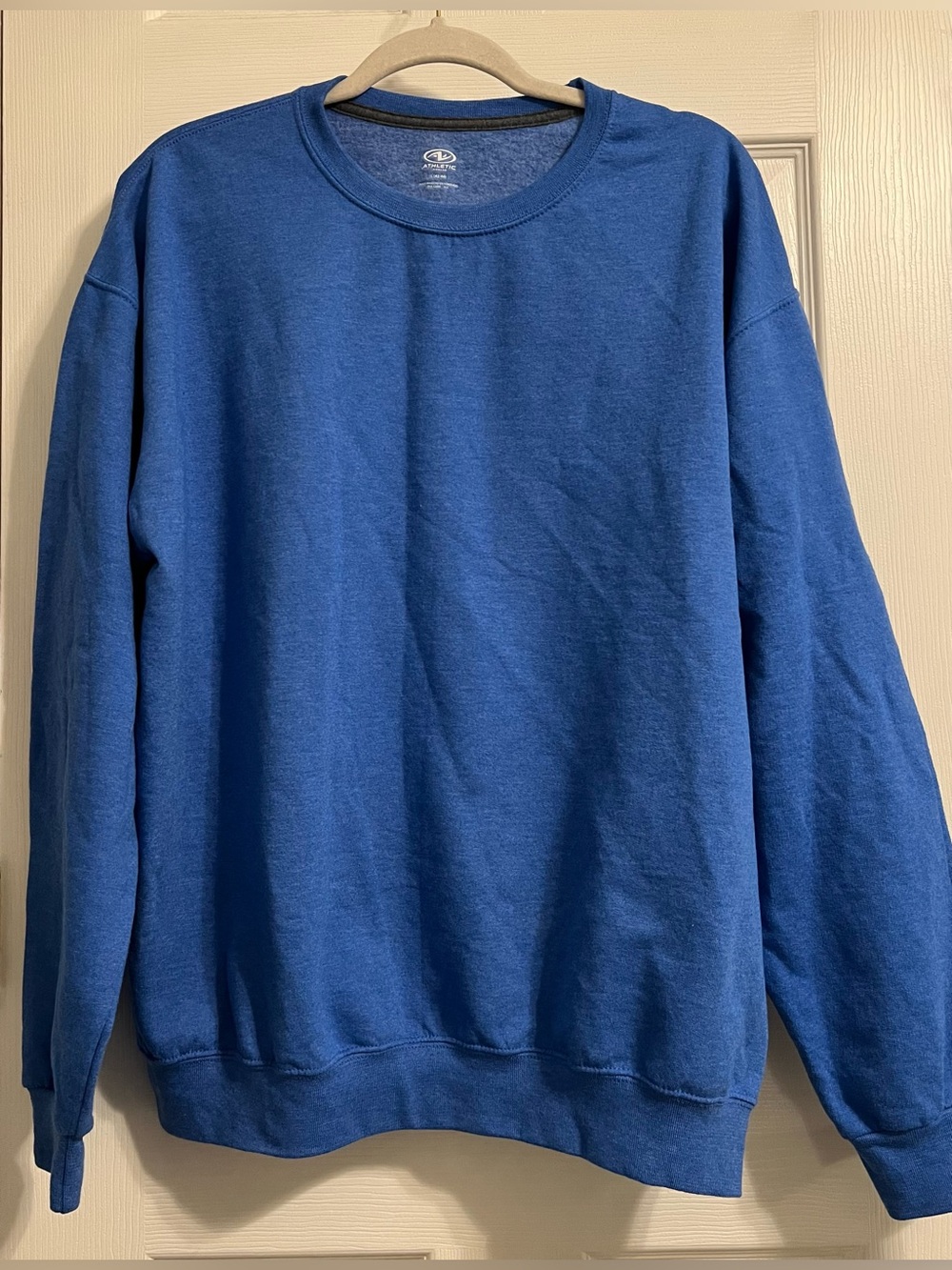 Athletic Works Men's Crewneck Sweatshirt - Royal Blue